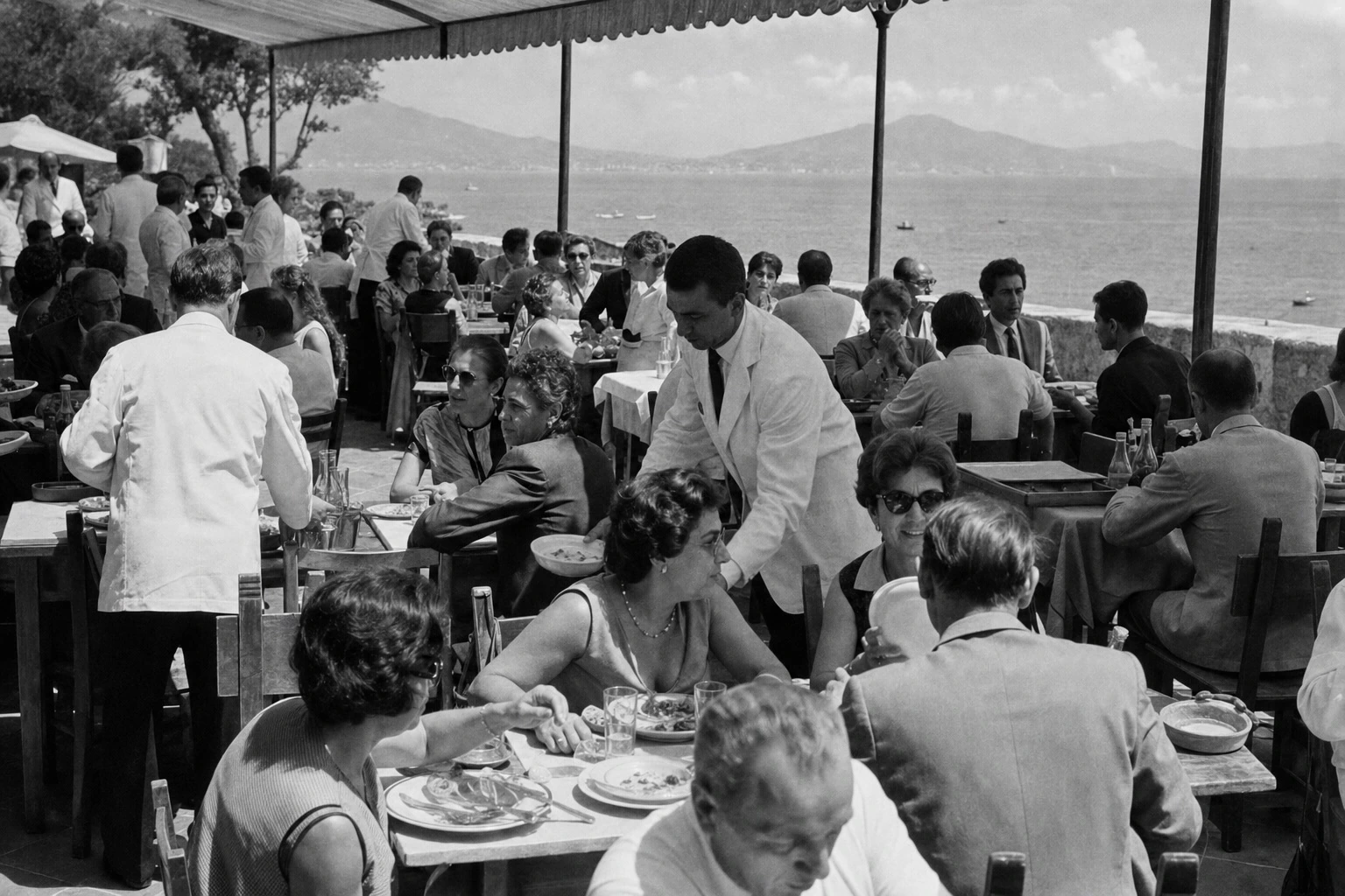 La trattoria negli anni ’60